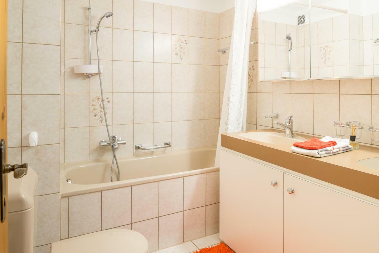 Casa Sur Plaun - 3.5 Zimmerwohnung Sagogn Kültér fotó